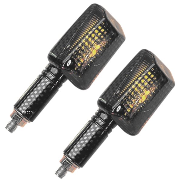 汎用 ミニ マーカーライト L95mmxW-38mm カーボン/スモーク