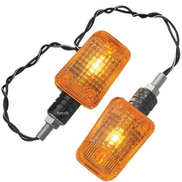 汎用 ミニ マーカーライト L76mmxW-38mm カーボン/アンバー