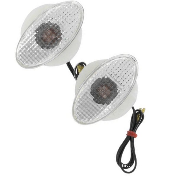 【セール特価】 マーカーライト フラットオーバル ミディアム クリア 70mm x 48mm