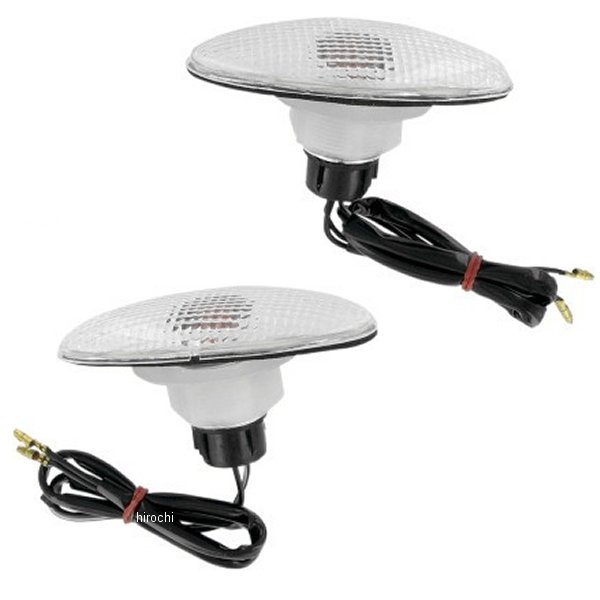 【セール特価】 マーカーライト フラットオーバル ロング クリア 107mm x 48mm