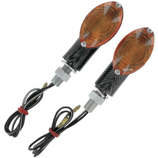 汎用 ミニ マーカーライト L64mmxW-38mm カーボン/アンバー