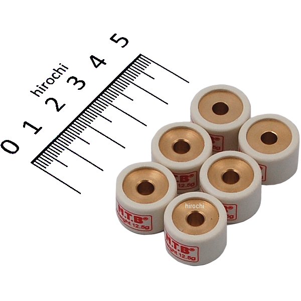 ウエイトローラー 91年-01年 アドレスV100 17φ×12 12.5g Bタイプ 1セット6個入り