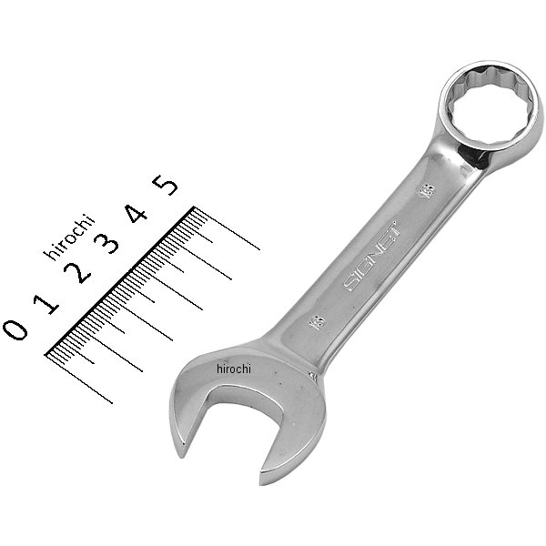 16mm 片目片口スパナ(ショートサイズ)