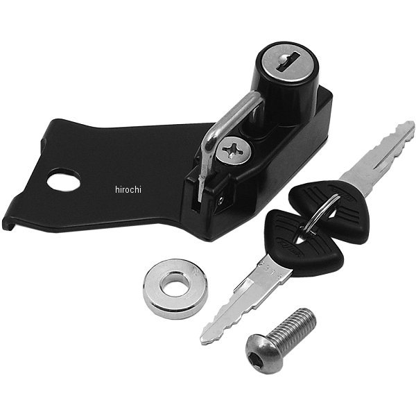 ヘルメットロック 11年以降 ドゥカティ ディアベル 黒 1個