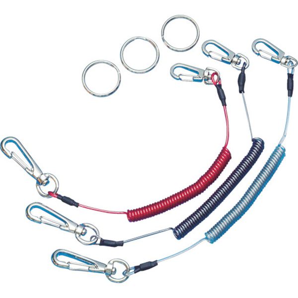 安全ロープ（ステンレスワイヤー芯）