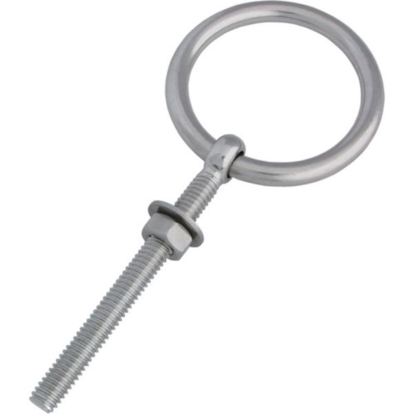 ステンレス　丸カンボルト（ブネジ）　捻子径Ｗ－５／１６