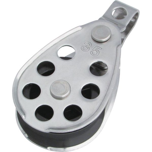 プーリーブロック　使用ロープ径φ８～１０ｍｍ