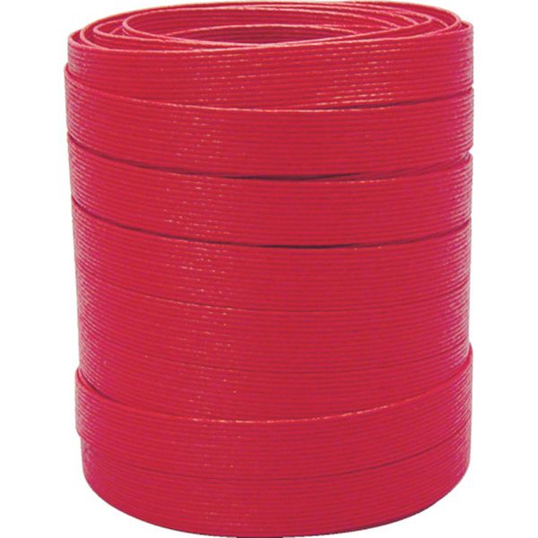 梱包用品　紙バンド　約１４．５ｍｍ×約３０ｍ　レッド