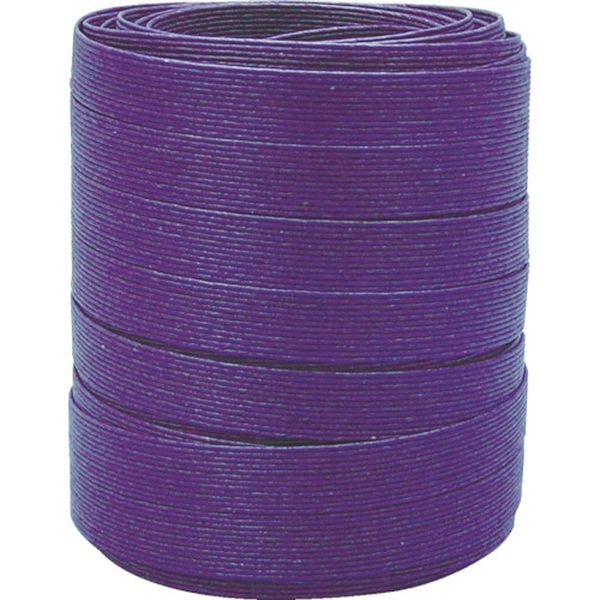 梱包用品　紙バンド　約１４．５ｍｍ×約３０ｍ　ムラサキ