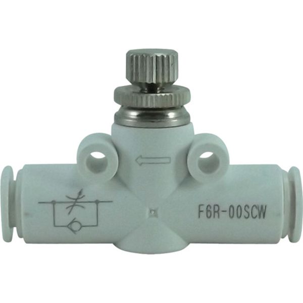 チヨダ　ファイブインラインスピードコントローラ　Ｗ（白）６ｍｍ