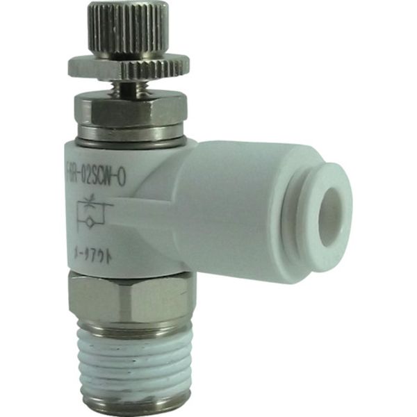 チヨダ　ファイブスピードコントローラα　Ｗ（白）　メーターアウト