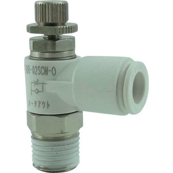 チヨダ　ファイブスピードコントローラα　白　メーターアウト