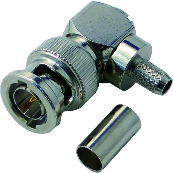 デンサン　ＢＮＣ型Ｌ形プラグ