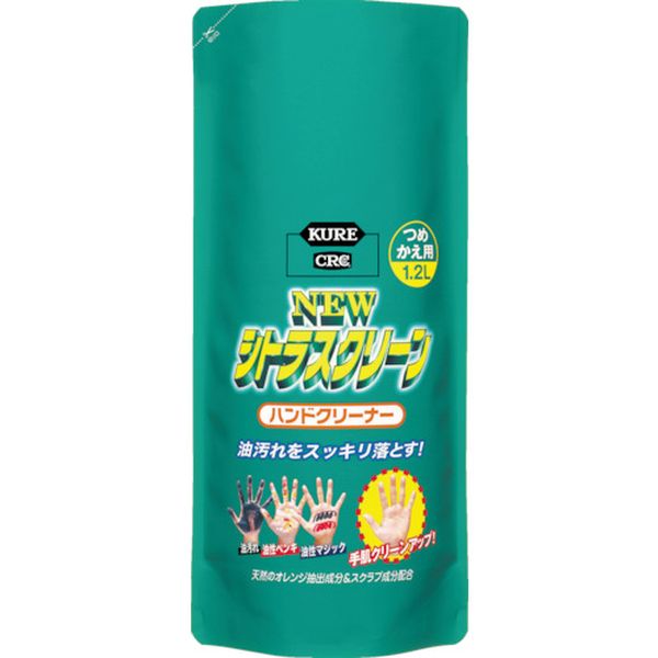 ＫＵＲＥ　ニュー　シトラスクリーン　ハンドクリーナー　詰替用　１．２Ｌ