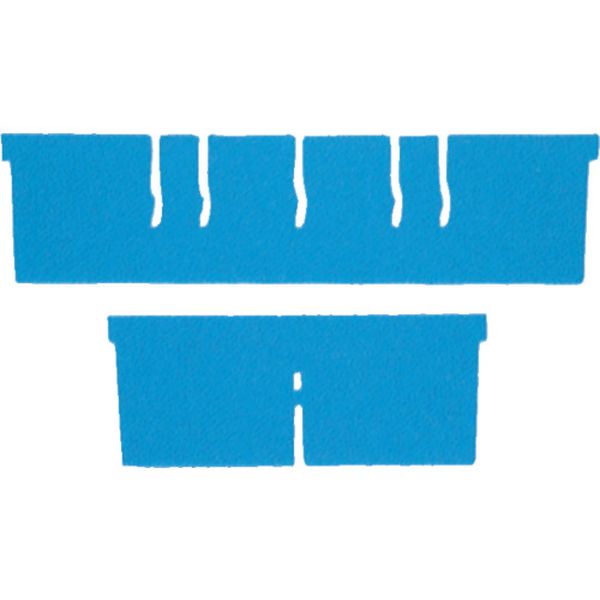 積水　ＴＲ型コンテナ　ＴＲ－２７用仕切板　大　青