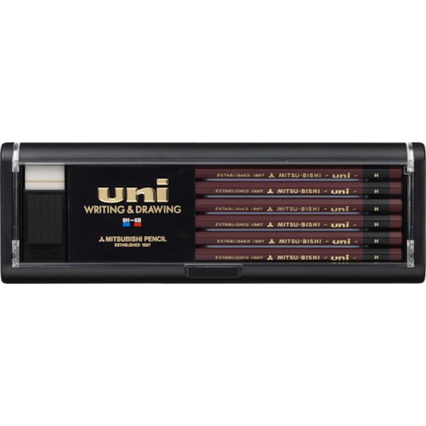 ｕｎｉ　ユニ鉛筆　Ｈ　１２本入