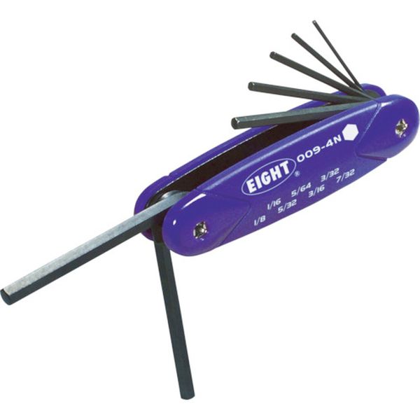 ナイフ型 六角棒スパナ 樹脂カバー セット