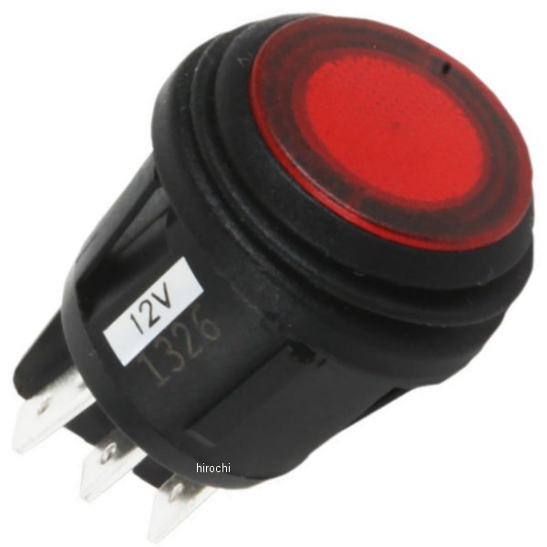 ロッカースイッチ 照明付き ON/OFF/AUTO 1個売り