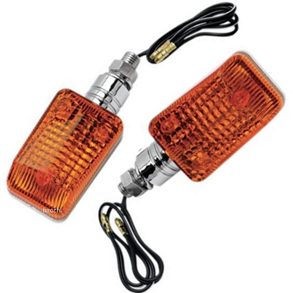 【セール特価】 ウインカー ミニストーク クローム/アンバー左右ペア