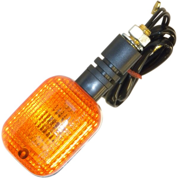 汎用 ウインカー 黒/アンバー 左右ペア