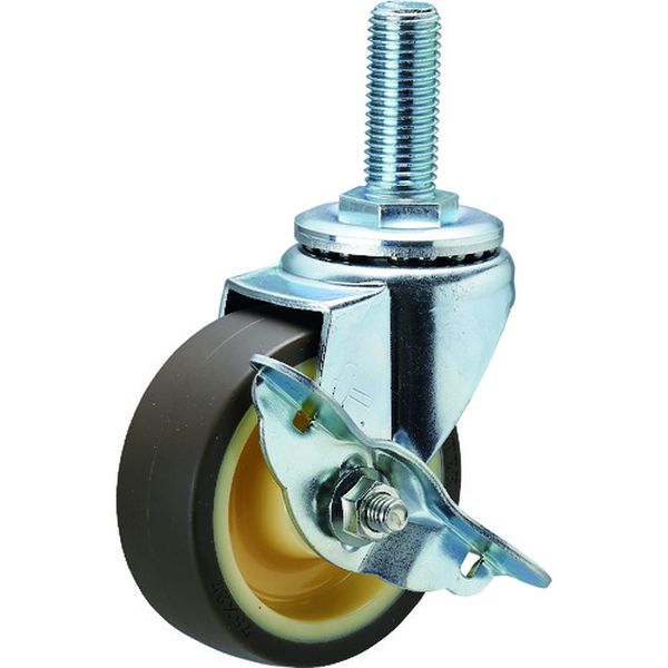 Ｓシリーズねじ込み自在ＳＰ付ウレタンＢ車７５ｍｍ