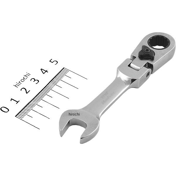 ブルーポイント 15°オフセット フレックス ヘッド スタビ ラチェット 12角 7/16インチ