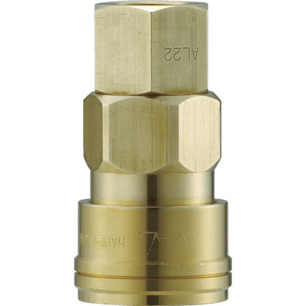 クイックカップリング　ＡＬ２０型　真鍮製　オネジ取付用