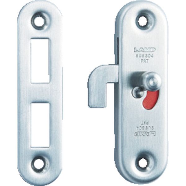 引戸面付け細口カマ錠　室内側表示付　１８０５７８