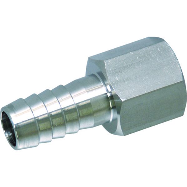 ＳＵＳ　内ねじホースニップル　ＰＴ３／８×Φ１４