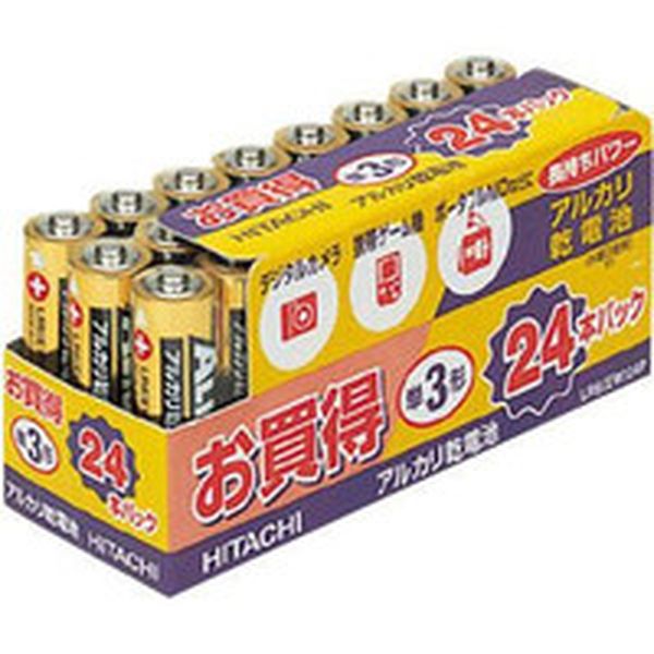 ＨｉＫＯＫＩ アルカリ乾電池単3・24本パック
