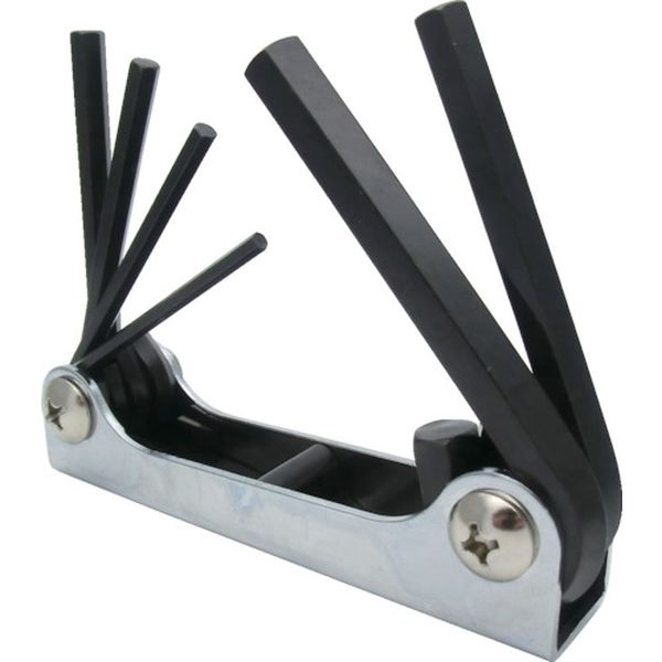 ナイフ型 六角棒スパナ メタルケース セット