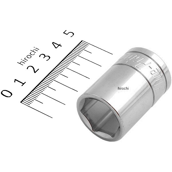 ブルーポイント 1/2インチ シャロー ソケット 6角 18mm 長さ38.1mm