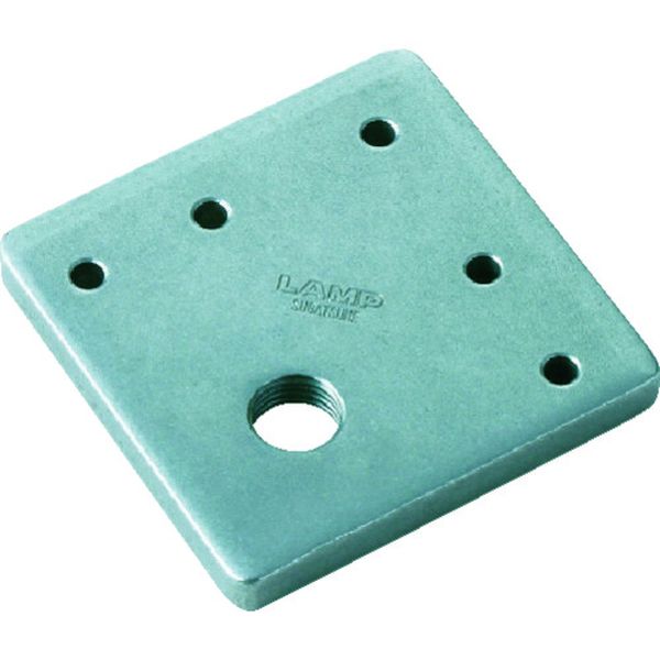 ＡＳアルミフレーム用脚端ベースＭ１２（２００ー１４０ー４５６）