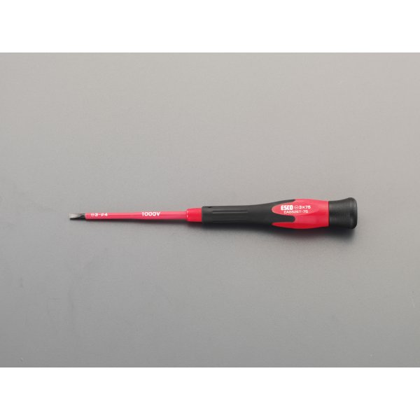 EA552ET75  3x75mm ドライバー 精密用 絶縁