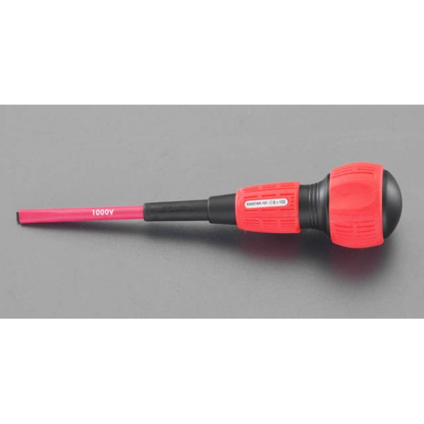 EA557AR101  5.0x100mm ドライバー電工 絶縁 パワーG