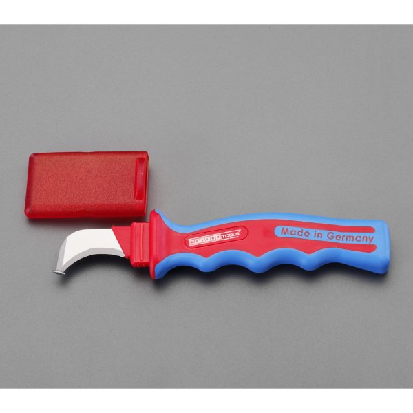 30x195mm 絶縁電工ナイフ(ケーブル用)