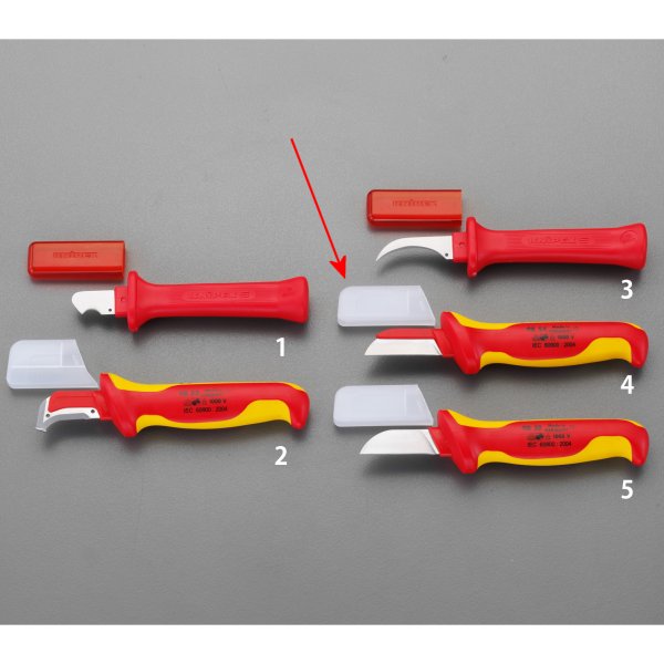 50x180mm 絶縁電工ナイフ