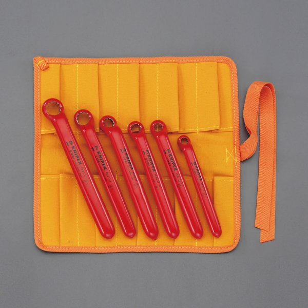 6本組 絶縁片口めがねレンチセット