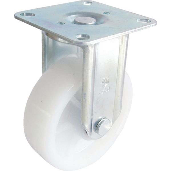 産業用キャスター固定車　１３０径ナイロン車輪
