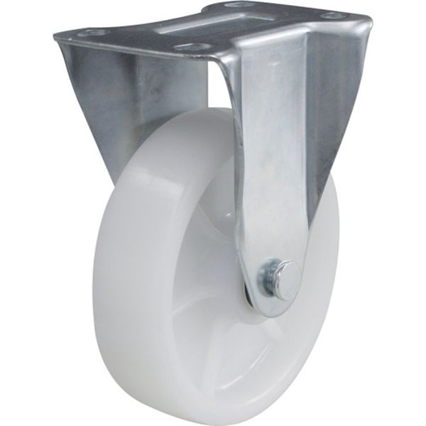 産業用キャスター固定車　１５０径ナイロン車輪
