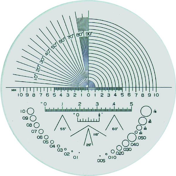 リーフ　ガラススケール