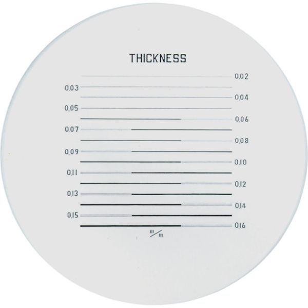 リーフ　ガラススケール