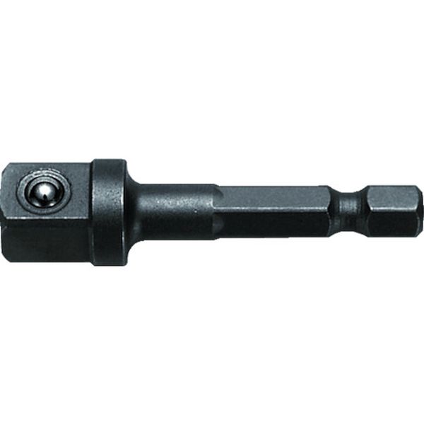 ドライバーアダプター６．３５ｘ対辺四角１２．７ｍｍｘ５０Ｌボール止付