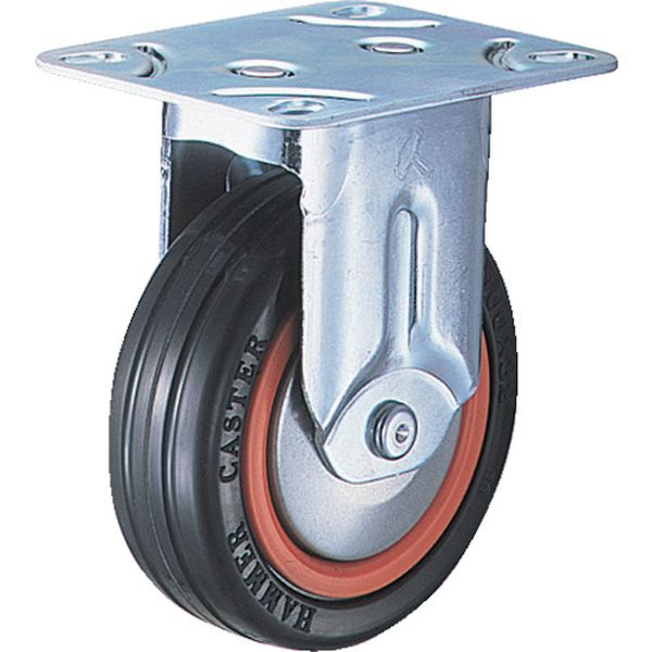 Ｍ型　固定　ゴム車Ｂ入り１００ｍｍ