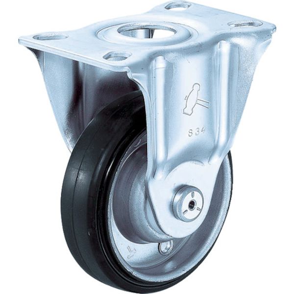 ２Ｓ型　固定　ゴム車　１２５ｍｍ　新型