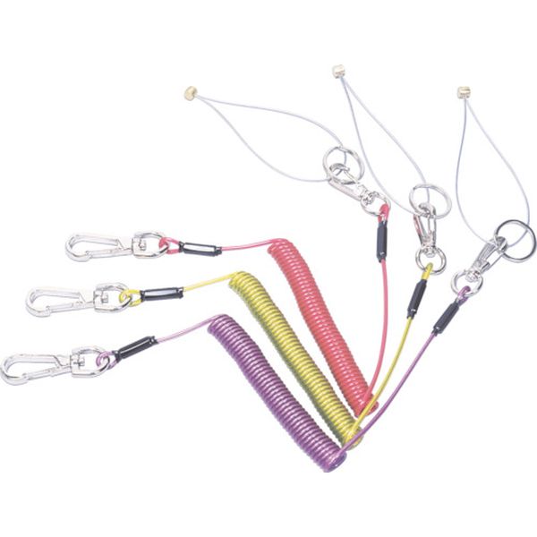 安全ロープ（ステンレスワイヤー芯）