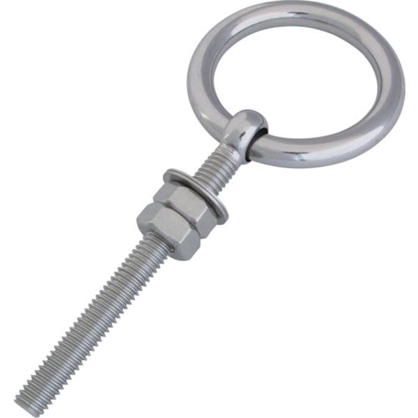 ステンレス　丸カンボルト（ブネジ）　捻子径Ｗ－３／８