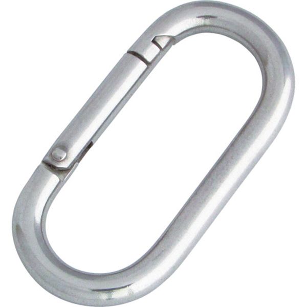 ステンレス　プチカラビナ　線径１０ｍｍ長さ９０ｍｍ