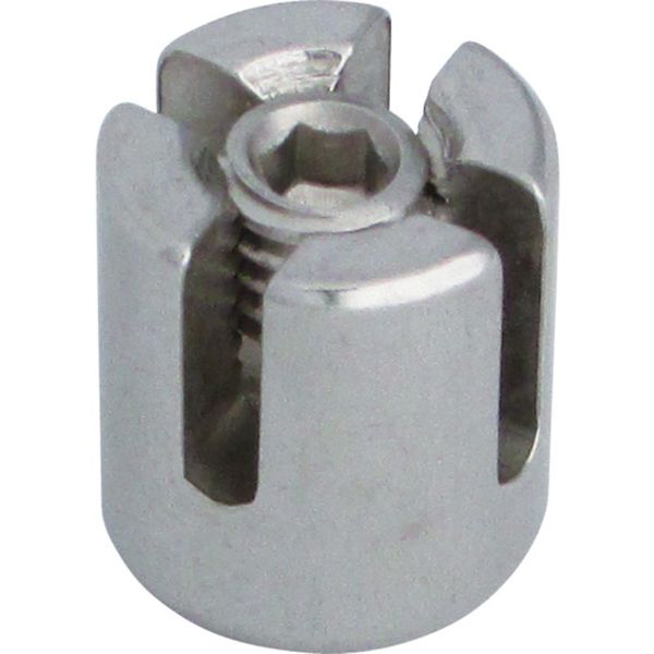 ステンレス　ダブルクリップ　適合ワイヤー径２ｍｍ