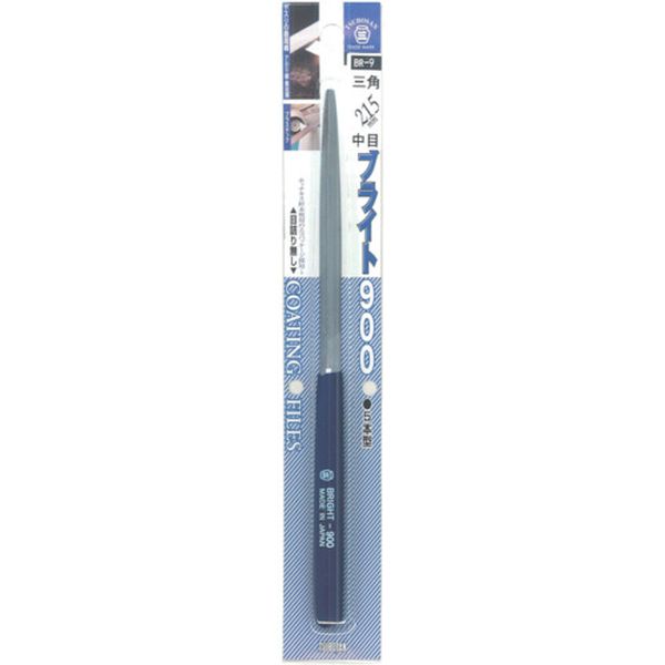 ブライト９００　５本型　三角　中目